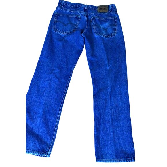 VTG 1999 Men's Levi's Denim Jeans 38x32 Straight Leg Regular Fit 100% Cotton Y2K - Picture 3 of 14